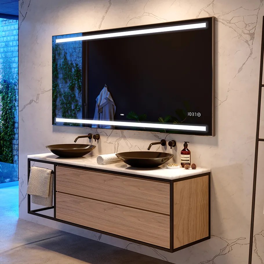 Fürdőszoba Tükör Világítással LED L09