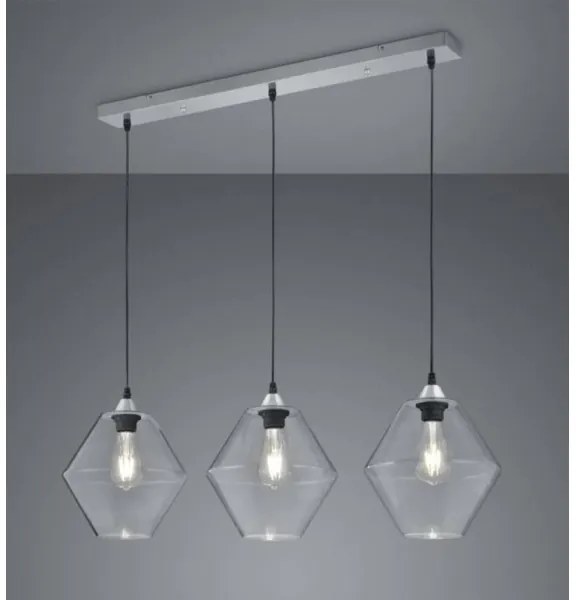 Reality - Csillár zsinóron TRENTO 3xE27/40W/230V