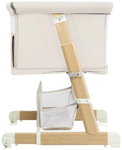 Lionelo - 5 az 1-ben THOMI PLUS babaágy Beige Sand