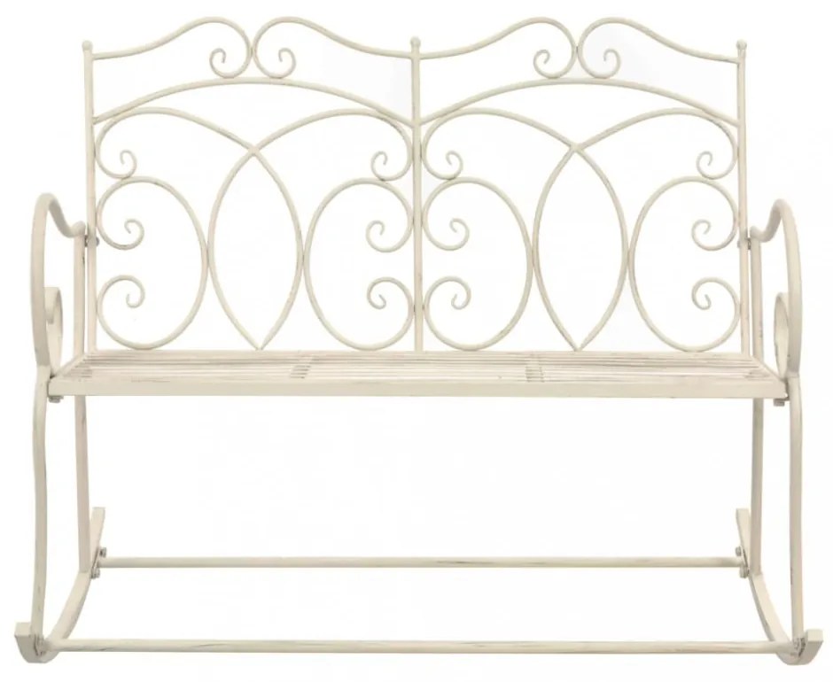 fehér antik vas kerti pad 104 cm