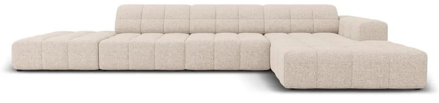 Bézs sarokkanapé (jobb oldali) Chicago – Cosmopolitan Design