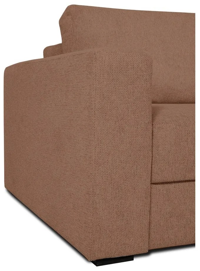 Barna kinyitható kanapé 238 cm Resmo - Scandic