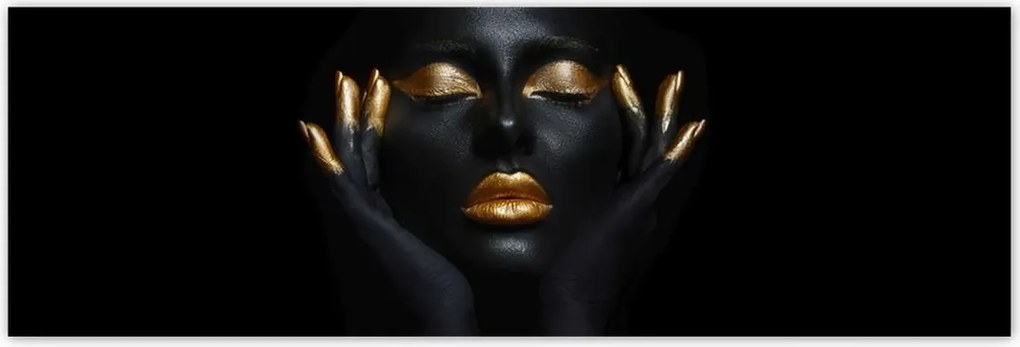 Fotótapéták 200x66 Arany meditáció