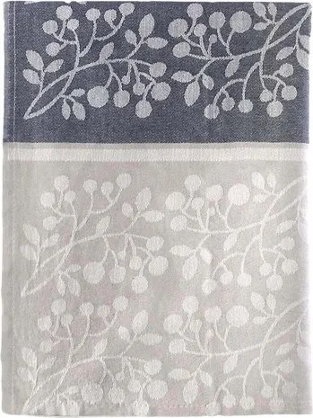 Konyhai törlőkendő pamut gyöngy 50x70 kék