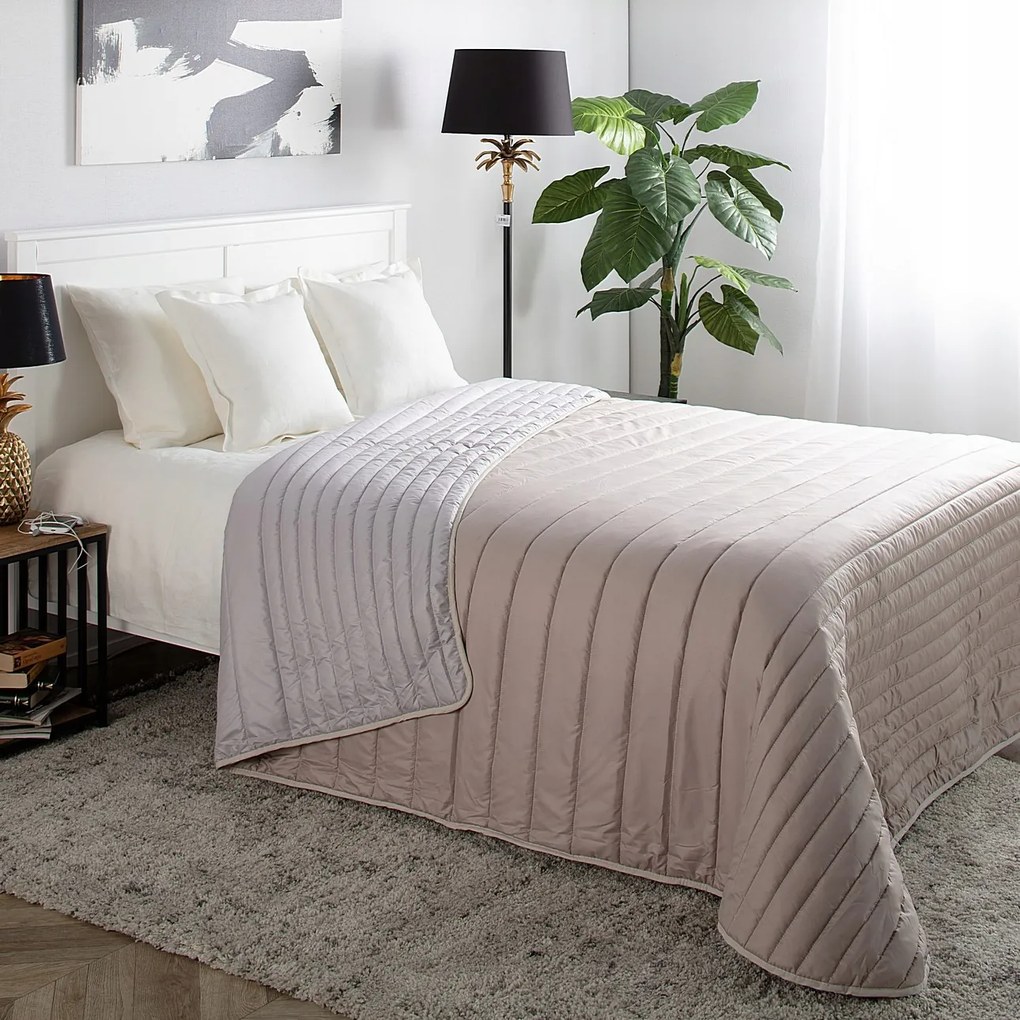 Dekoria Steppelt ágytakaró Soft 220x240cm Beige