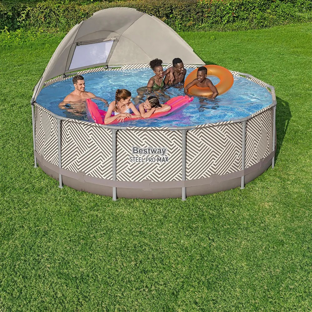 Bestway Entalula fémvázas medence szett 396 x 107 cm