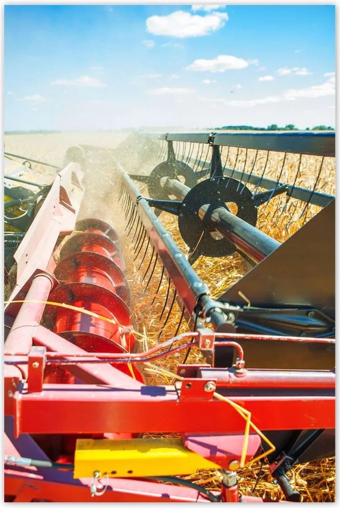 Poszterek 80x120 Heder Kombájn fűnyíró