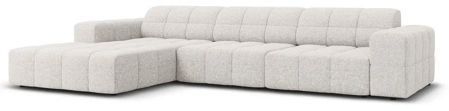 Világosszürke sarokkanapé (bal oldali) Chicago – Cosmopolitan Design