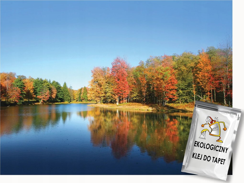 Fotótapéta Flizelina Természet Erdő Tó Ősz Tájkép 250x175 ragasztó