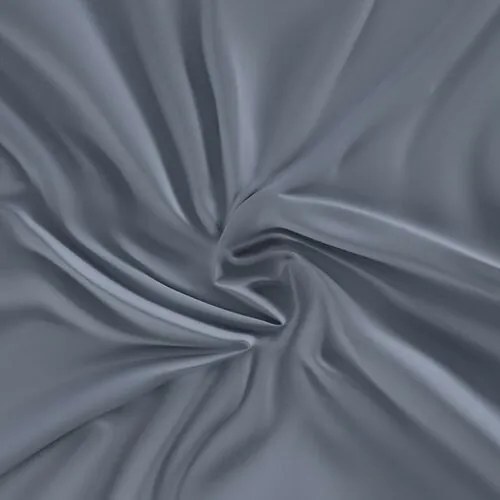 Kvalitex szatén lepedő rugalmas anyaggal sötétszürke, 120 x 200 cm
