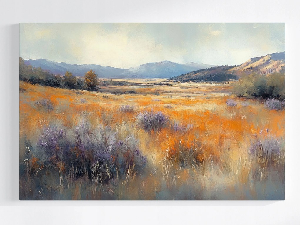 Poszter Tájkép Hegyek Rét Láp Tájkép Kilátás 120x80