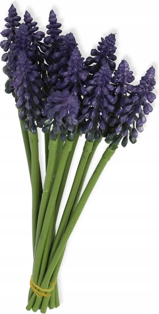 Zafír lila ág művirág 12 db dekoráció