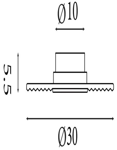 Searchlight 32210SM - dimmelhető LED fali lámpatest CLEO LED/9,4W/230V füstszínű