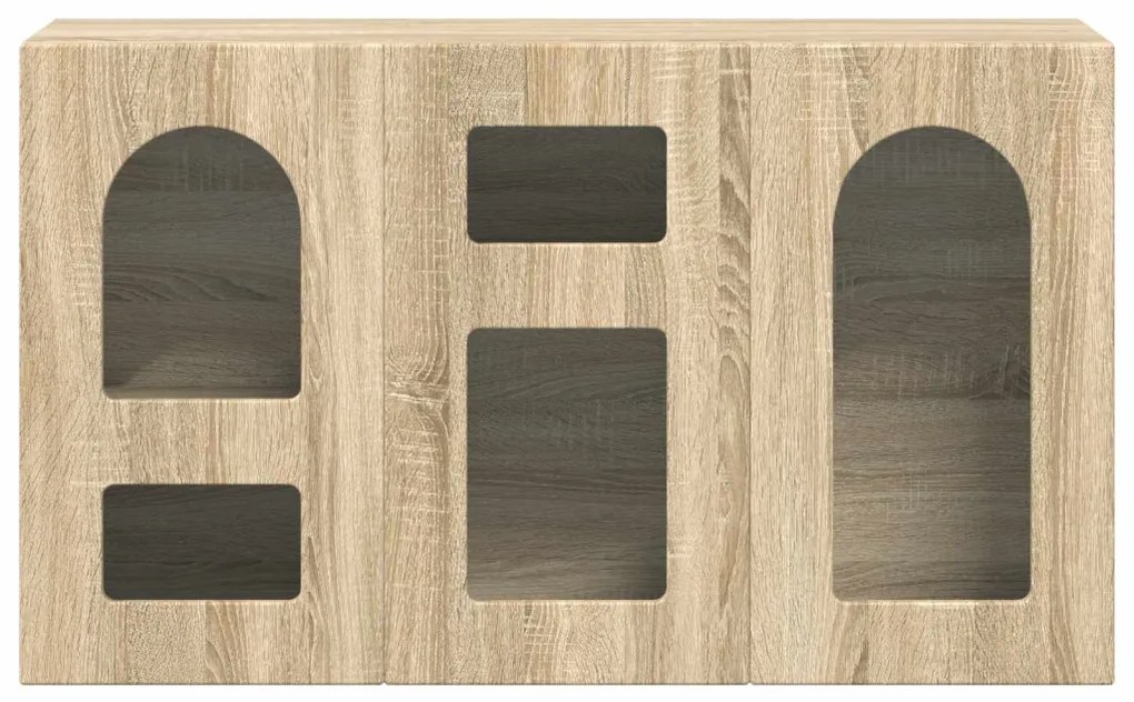 Széf Sonoma tölgy 100 x 35 x 59 cm Faanyag