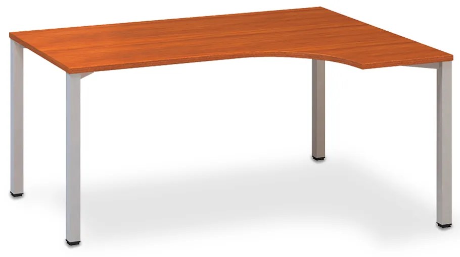 ProOffice B ergonomikus asztal 180 x 120 cm, jobb, cseresznye