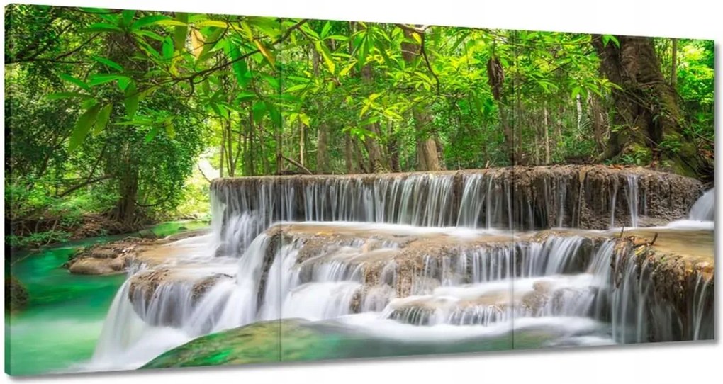 Festmények 180x90 Vízesés Kaszkád Ázsia