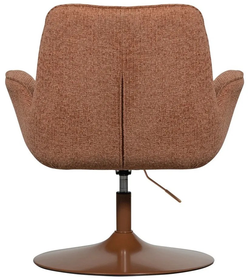 Narancssárga fotel állítható ülésmagassággal Marten – WOOOD