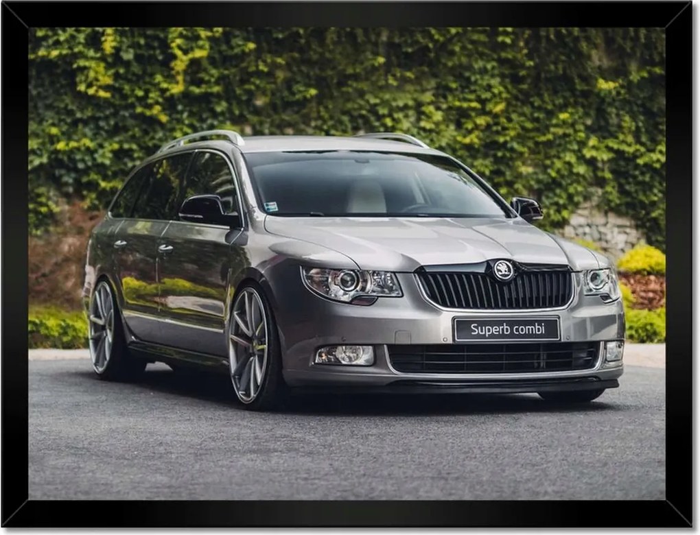 Poszterek keretben 40x30 Skoda Superb Combi Auto