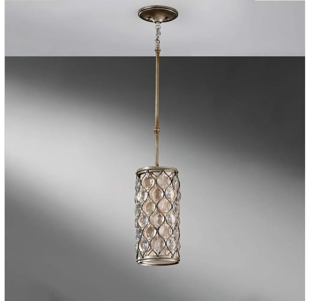 Feiss FE-LUCIA-P-D - Csillár rúdon LUCIA 1xE27/60W/230V