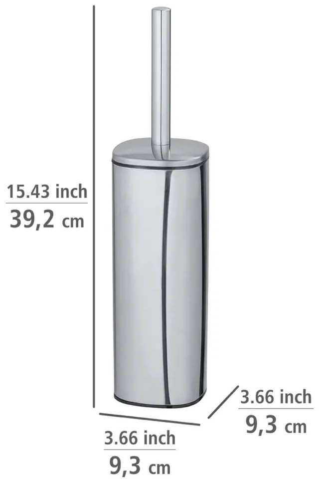 Alassia ezüstszínű wc-kefe - Wenko