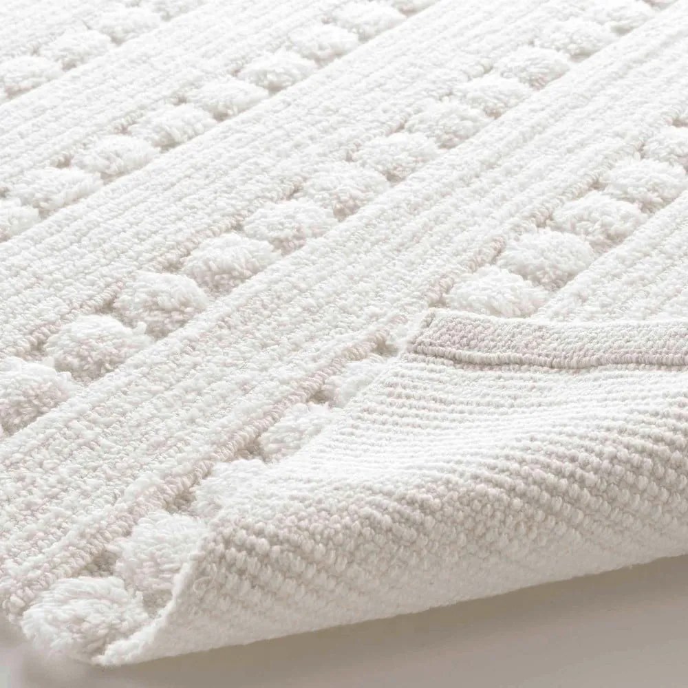 Fehér fürdőszobai kilépő 50x80 cm Cleonis – douceur d'intérieur