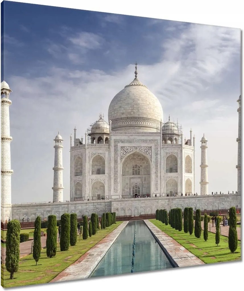 Vászonkép 80x80 Történelmi Taj-Mahal