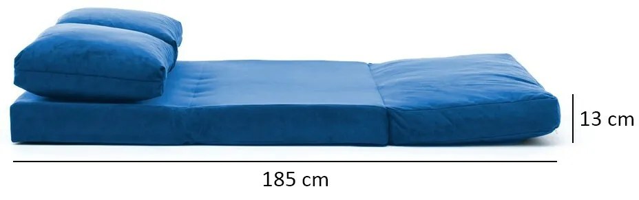 Kanapéágy Taida kék