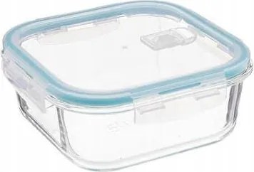 Üveg uzsonnás doboz 1,18l négyszögletes