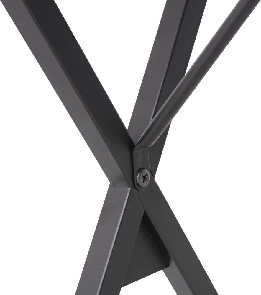 Számítógépasztal, tölgy/fekete, OFIS