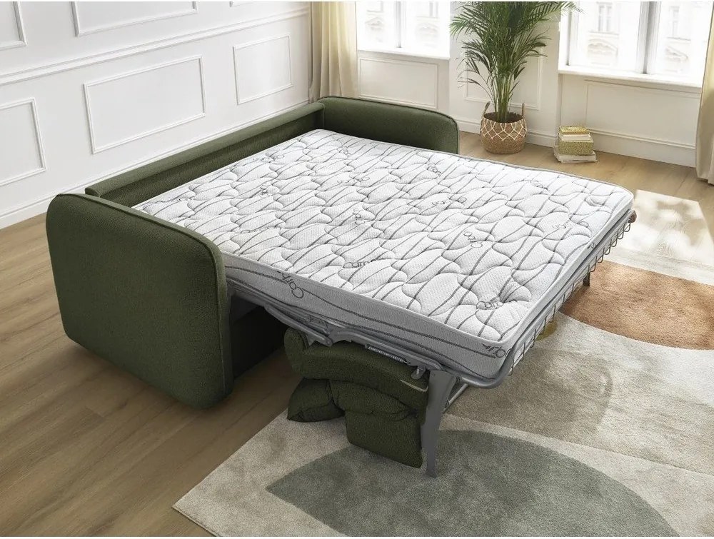 Zöld kanapé 216 cm Achille – Bobochic Paris