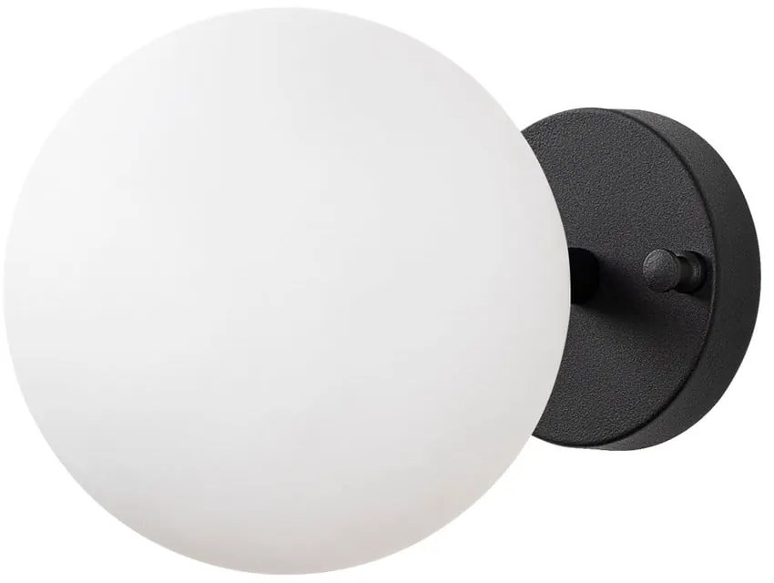 Fekete-fehér fali lámpa ø 15 cm Atmaca – Opviq lights