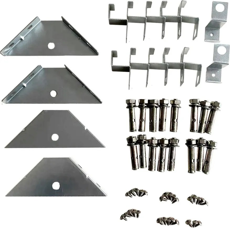 Rögzítő szett kerti szerszámtároló házakhoz