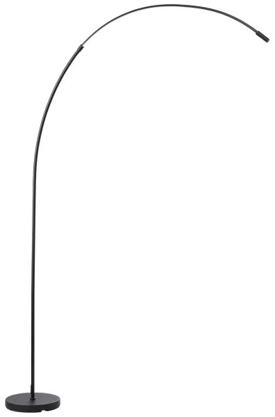 Brilliant - LED Dimmelhető érintős állólámpa BOW LED/14W/230V fekete