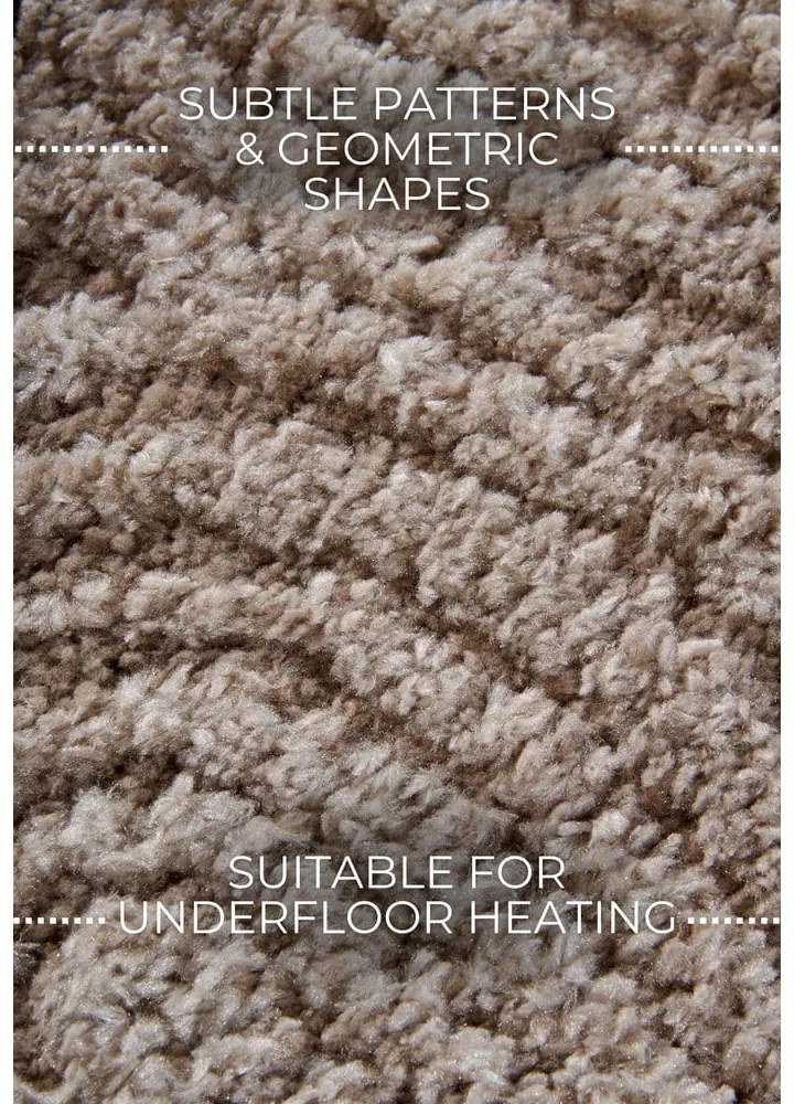 Bézs futószőnyeg 80x240 cm Chappe Beige – Elle Decoration