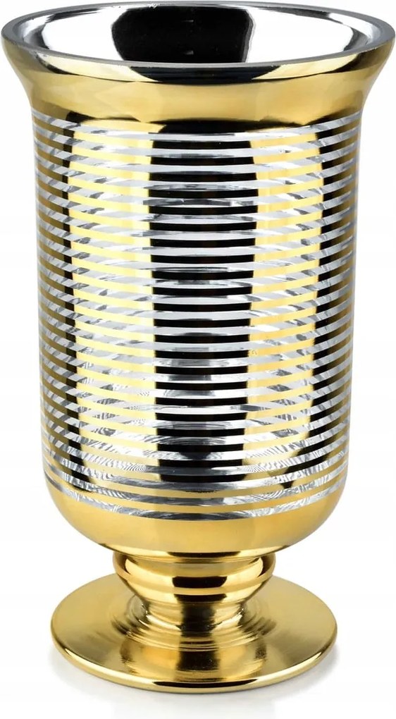 Dekoratív gyertyatartó arany Rita