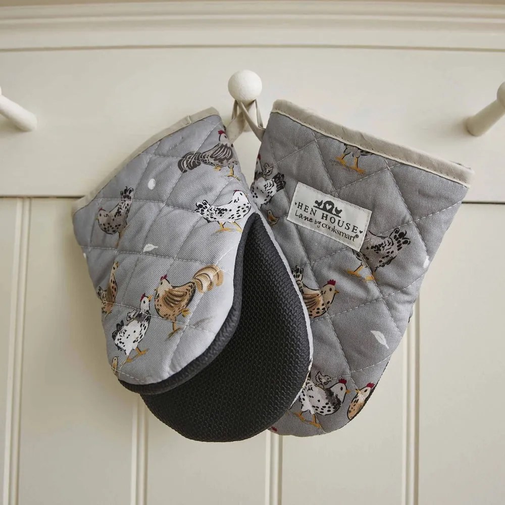 Pamut edényfogó kesztyű szett 2 db-os Hen House – Cooksmart ®