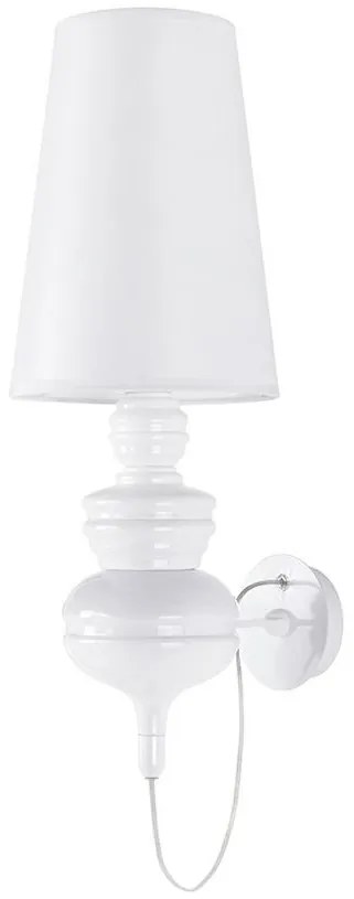 King Home QUEEN WALL 1018W1.WHITE Fali lámpa 1x60W/E27 IP20