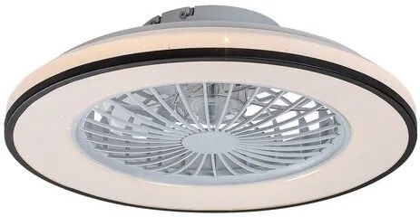 RÁBLAUX 71331 DALFON2 Ventilátoros lámpa Fekete IP20