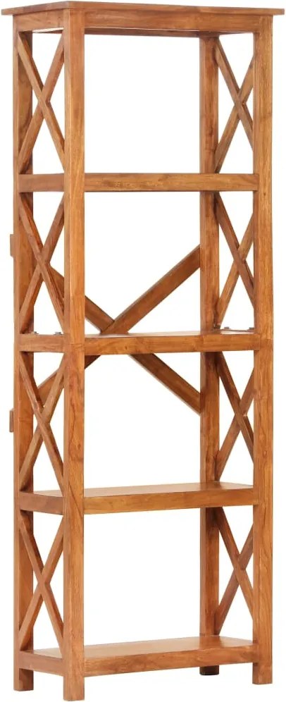 vidaXL tömör akácfa könyvszekrény mézszínű felülettel 60 x 30 x 160 cm