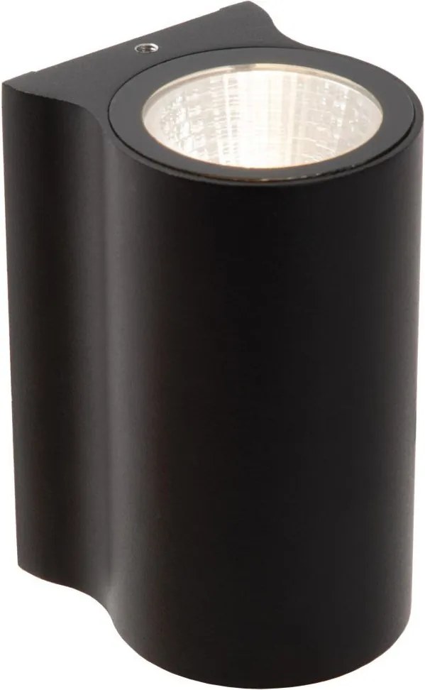 LUCIDE 33801-06-30 AKRA Modern Kültéri Fali Lámpa Fekete LED IP44