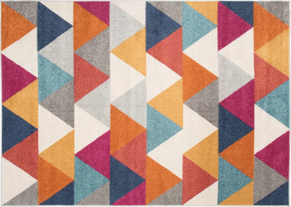 Szőnyeg Fríz 140x190 Divatos Színes Pasztell c944a