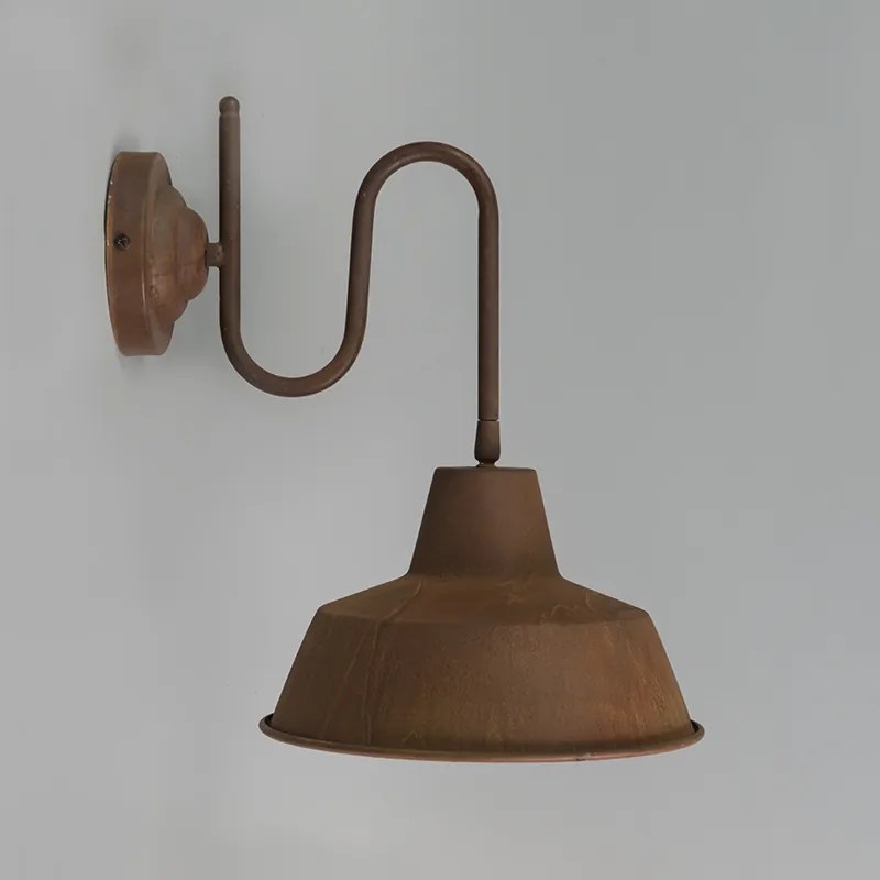 2 db-os falilámpa készlet rozsdabarna arany belsővel - Factory