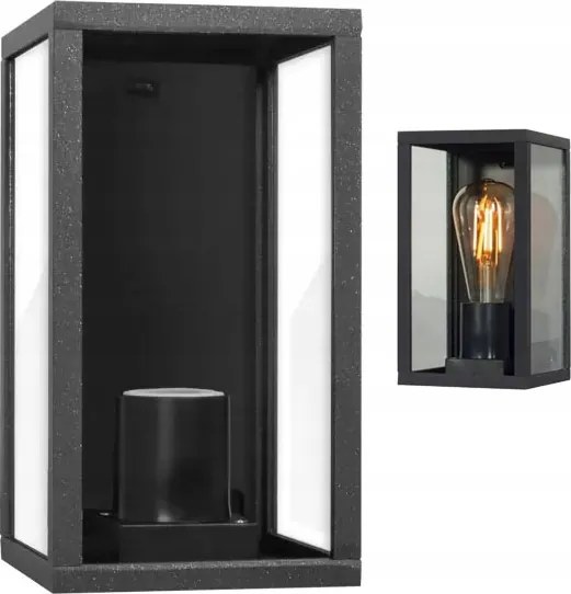 Vintage Fali lámpa Kültéri Homlokzati fali lámpa E27 LED-del