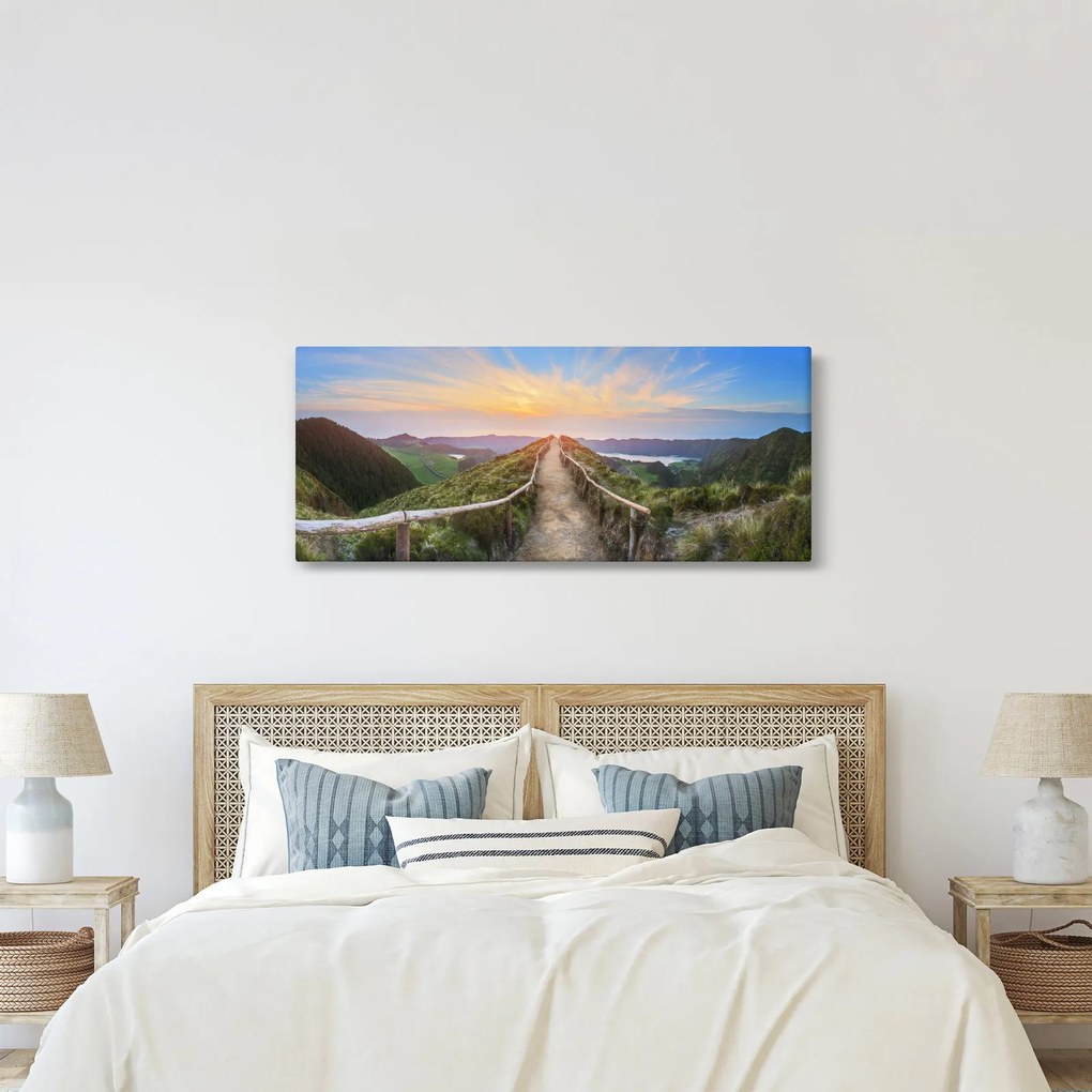 Kép - Hegyi ösvény (120x50 cm)