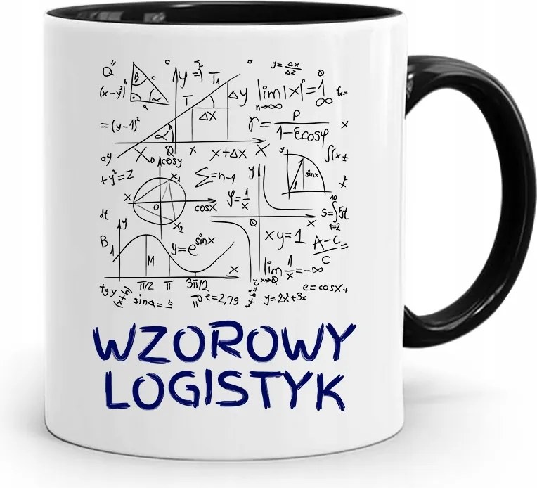 Logisztikai Bögre Fekete Születésnapi Ajándék fényképes nyomtatással