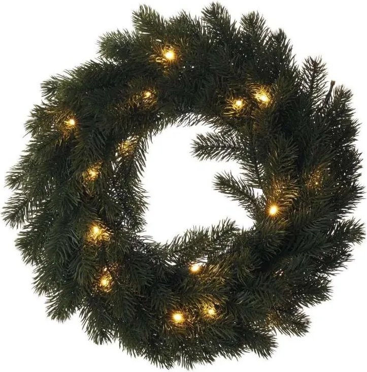 EMOS LED Karácsonyi koszorú 20xLED/0,6W/2xAA EMS252