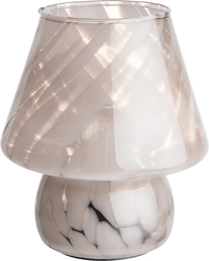 MISS MARBLE LED lámpa, bézs 16,5cm