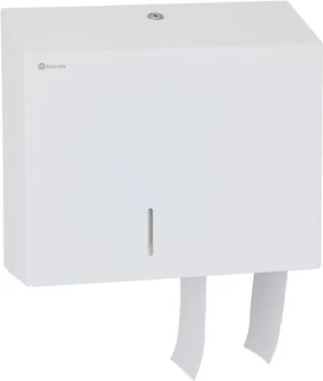 Merida Wc-papír Tartó 20 CM Stella Duo White Line Fehér