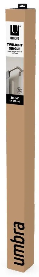 Acél bővíthető függönykarnis 76 - 213 cm Twilight – Umbra