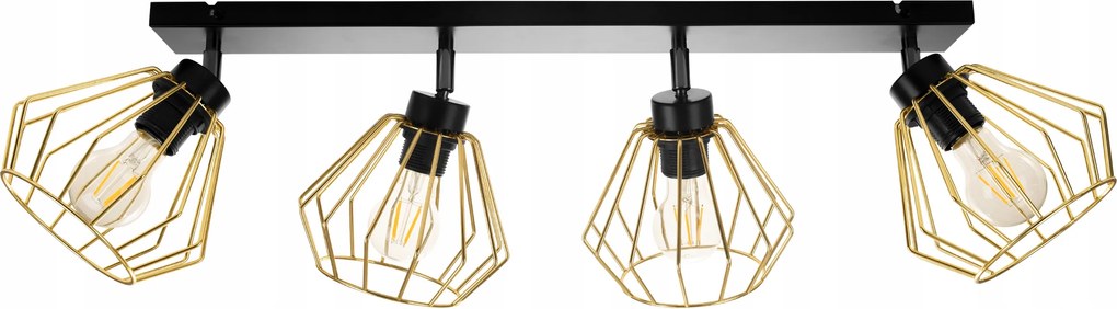 Mennyezeti Függőlámpa Csillár Arany Plafon Led